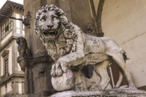 Medici lions from Florence, Italy